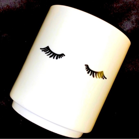 NEW! SEPHORA “Lashes” Ceramic Makeup Brushes Holder, Brand New in Box! - Picture 1 of 12